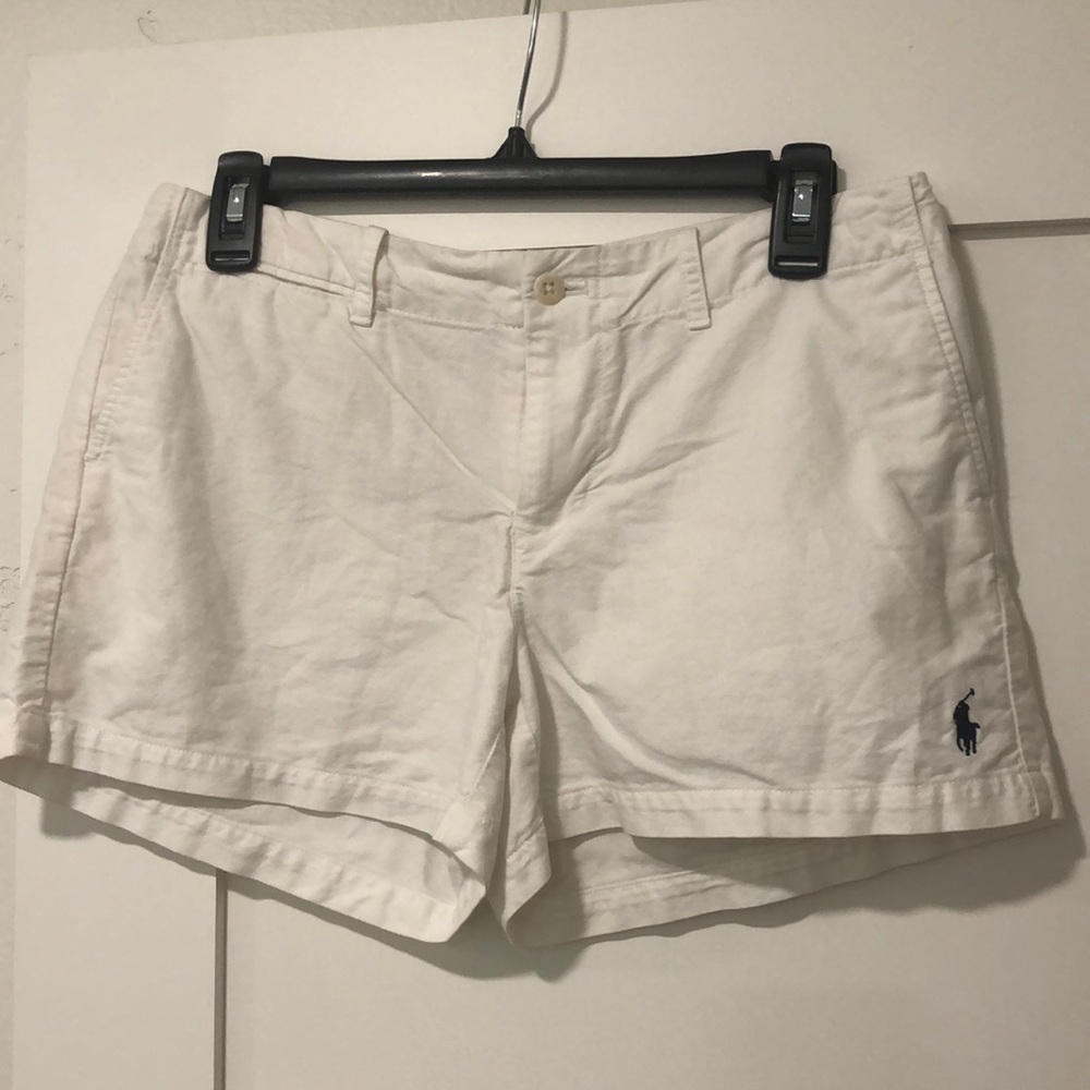 White Ralph Lauren shorts